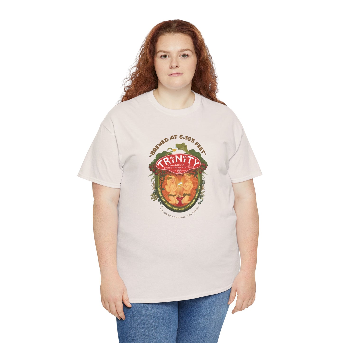 TRiNiTY Adam & Eve Ale (Lighter Colors) - Unisex Heavy Cotton Tee