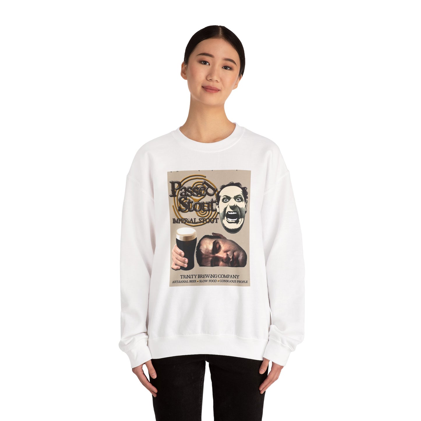 TRiNiTY Passed Stout Imperial Stout - Unisex Heavy Blend™ Crewneck Sweatshirt