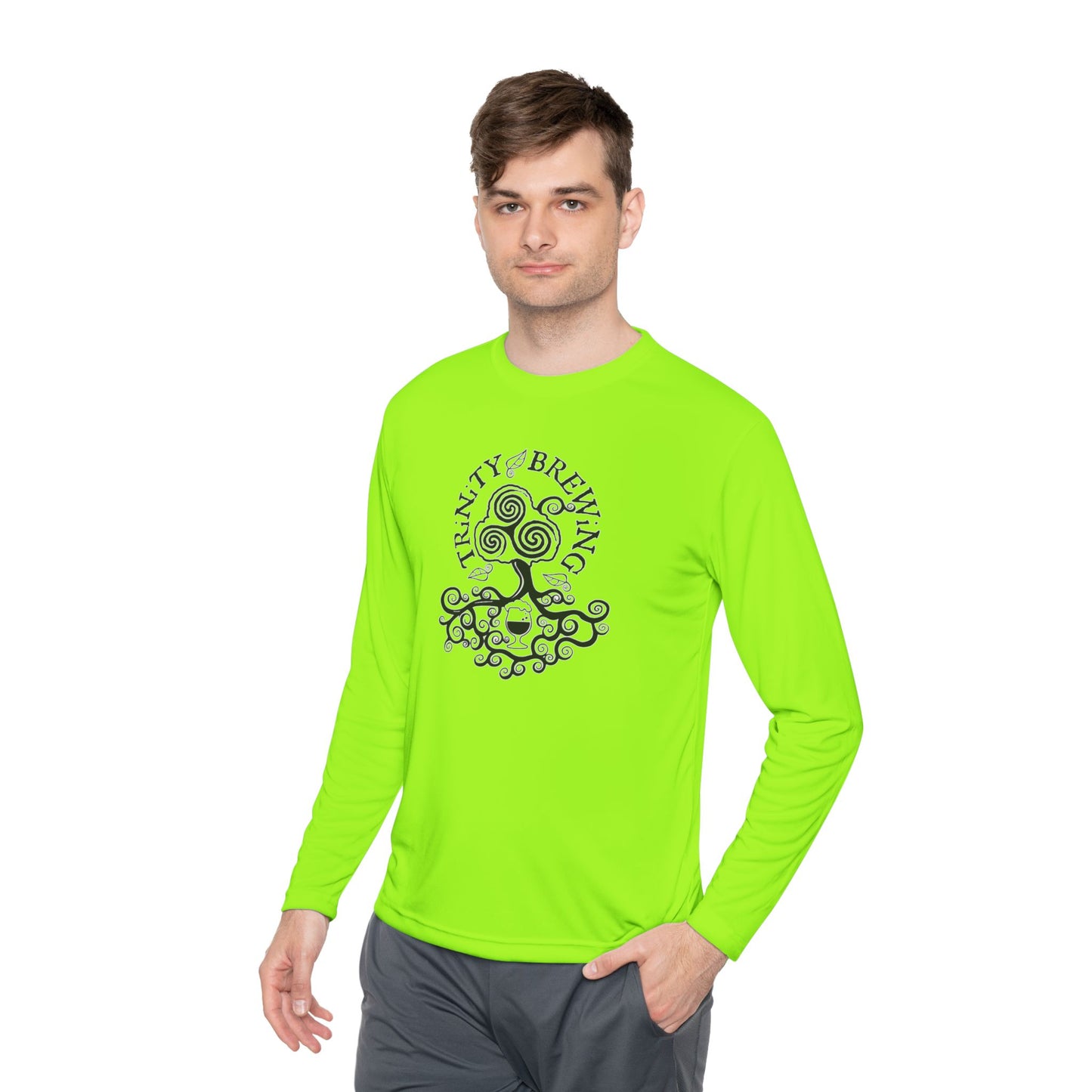Trinity Brewing Tree Logo Unisex Lightweight Long Sleeve Tee