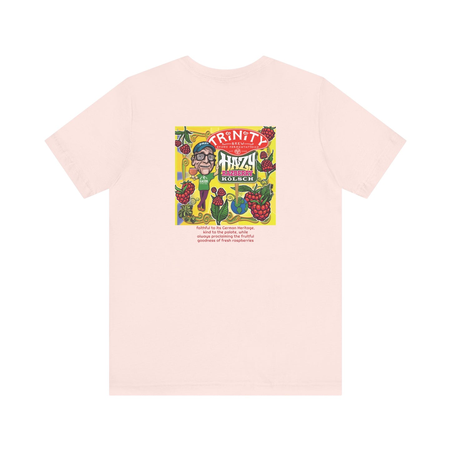 TRiNiTY Hazy Razberry Kolsch - Unisex Jersey Short Sleeve Tee