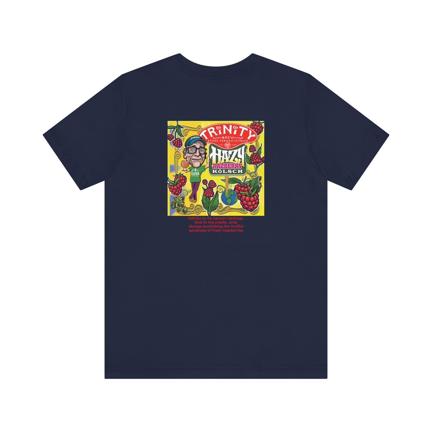TRiNiTY Hazy Razberry Kolsch - Unisex Jersey Short Sleeve Tee
