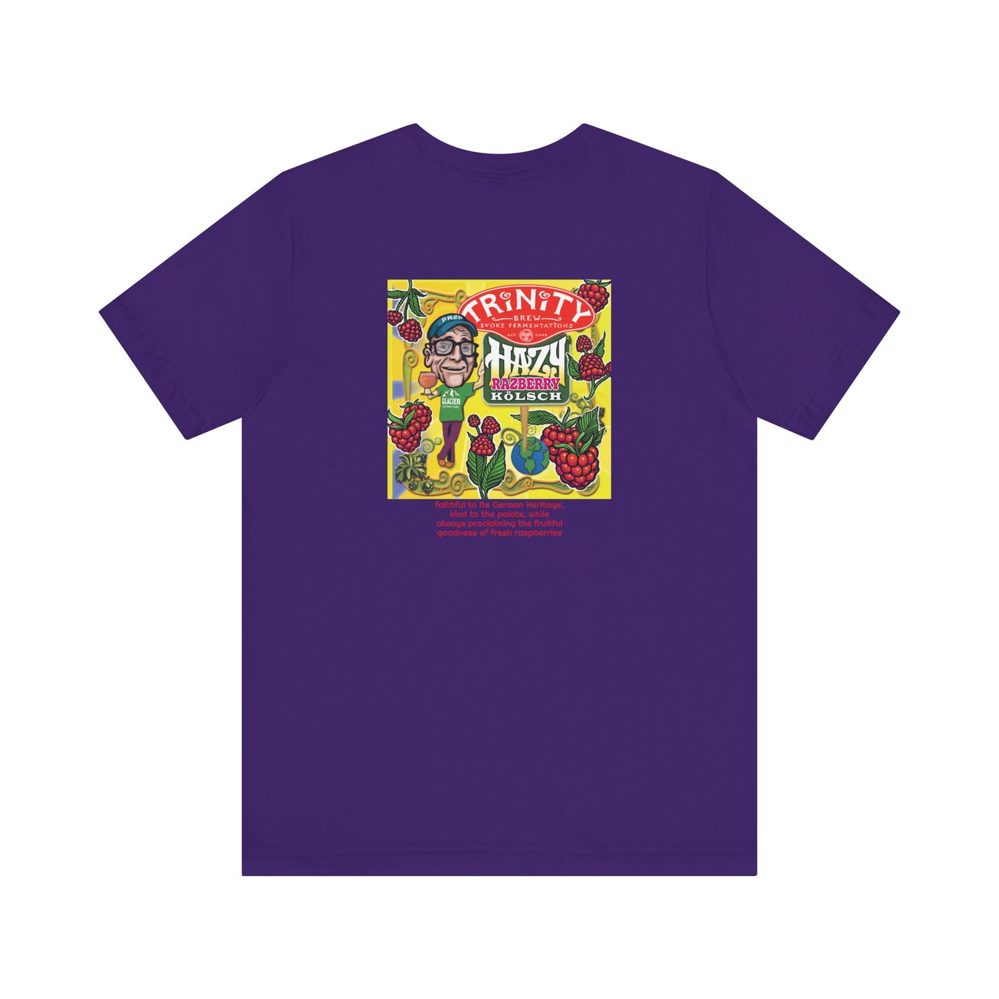 TRiNiTY Hazy Razberry Kolsch - Unisex Jersey Short Sleeve Tee