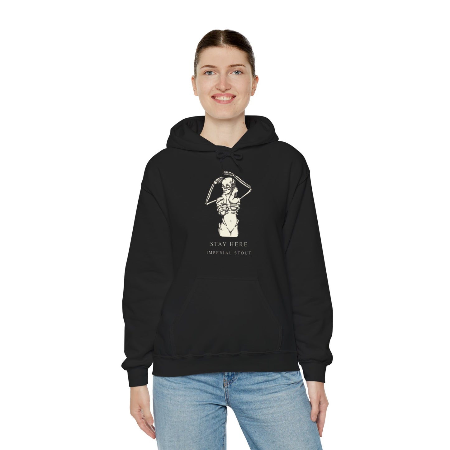 Stay Here Imperial Stout Hooded Sweatshirt