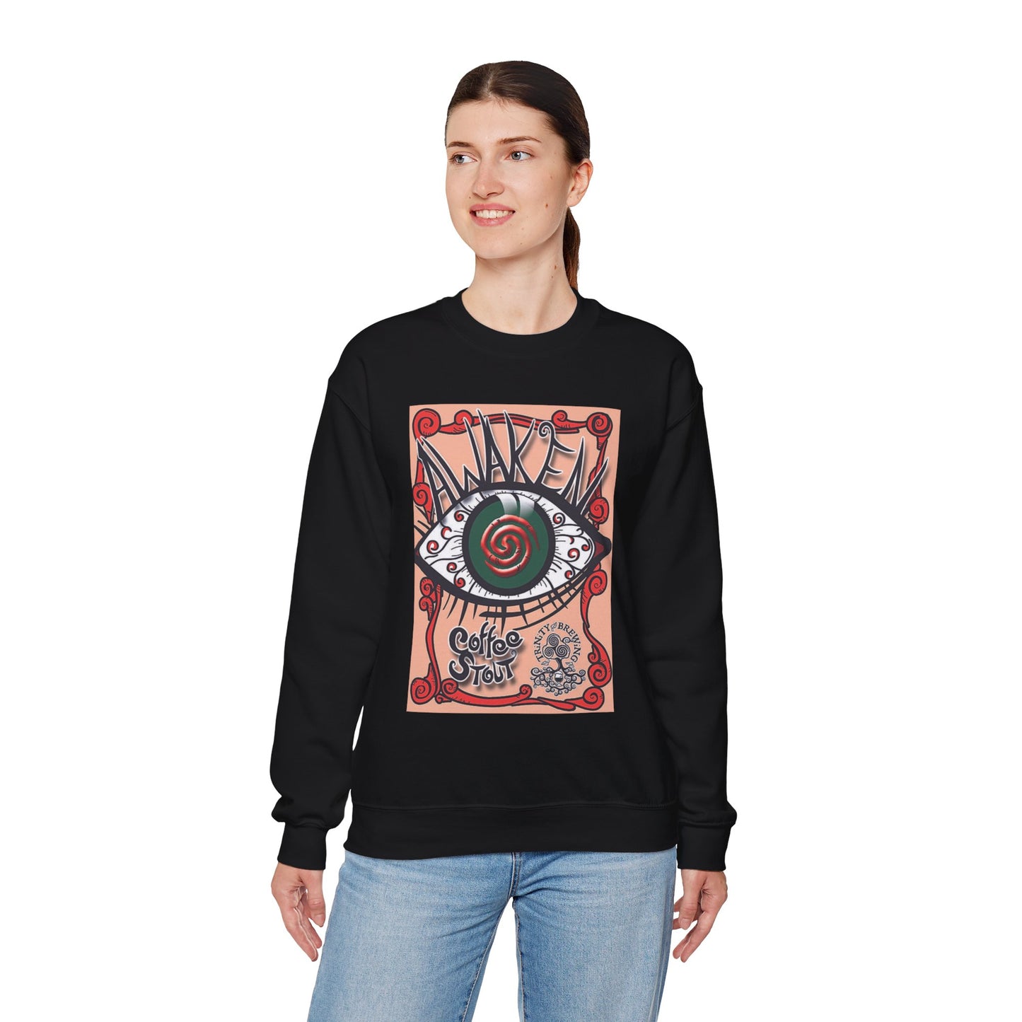 Awaken Coffee Stout TRiNiTY Crewneck Sweatshirt