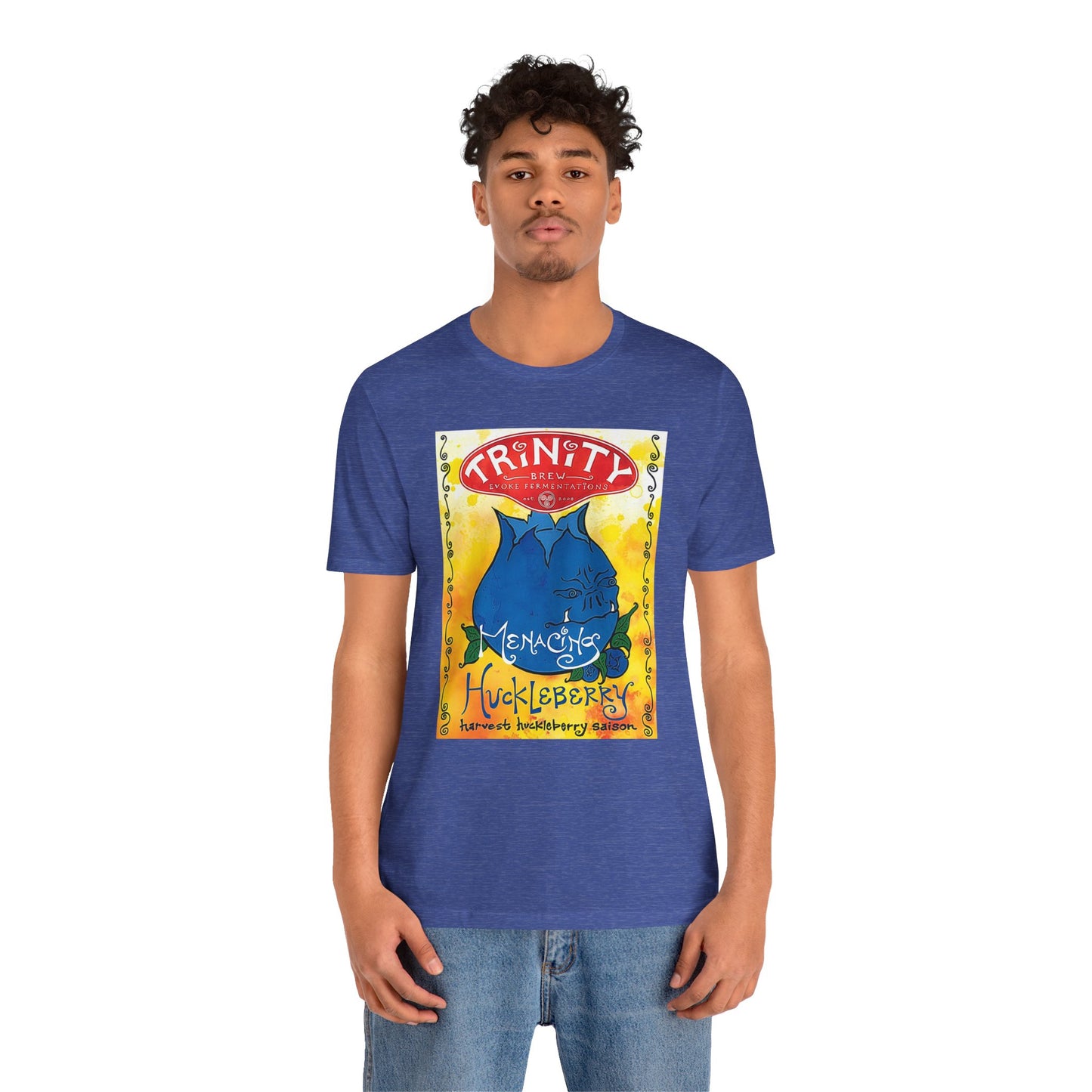 Menacing Huckleberry Short Sleeve Tee