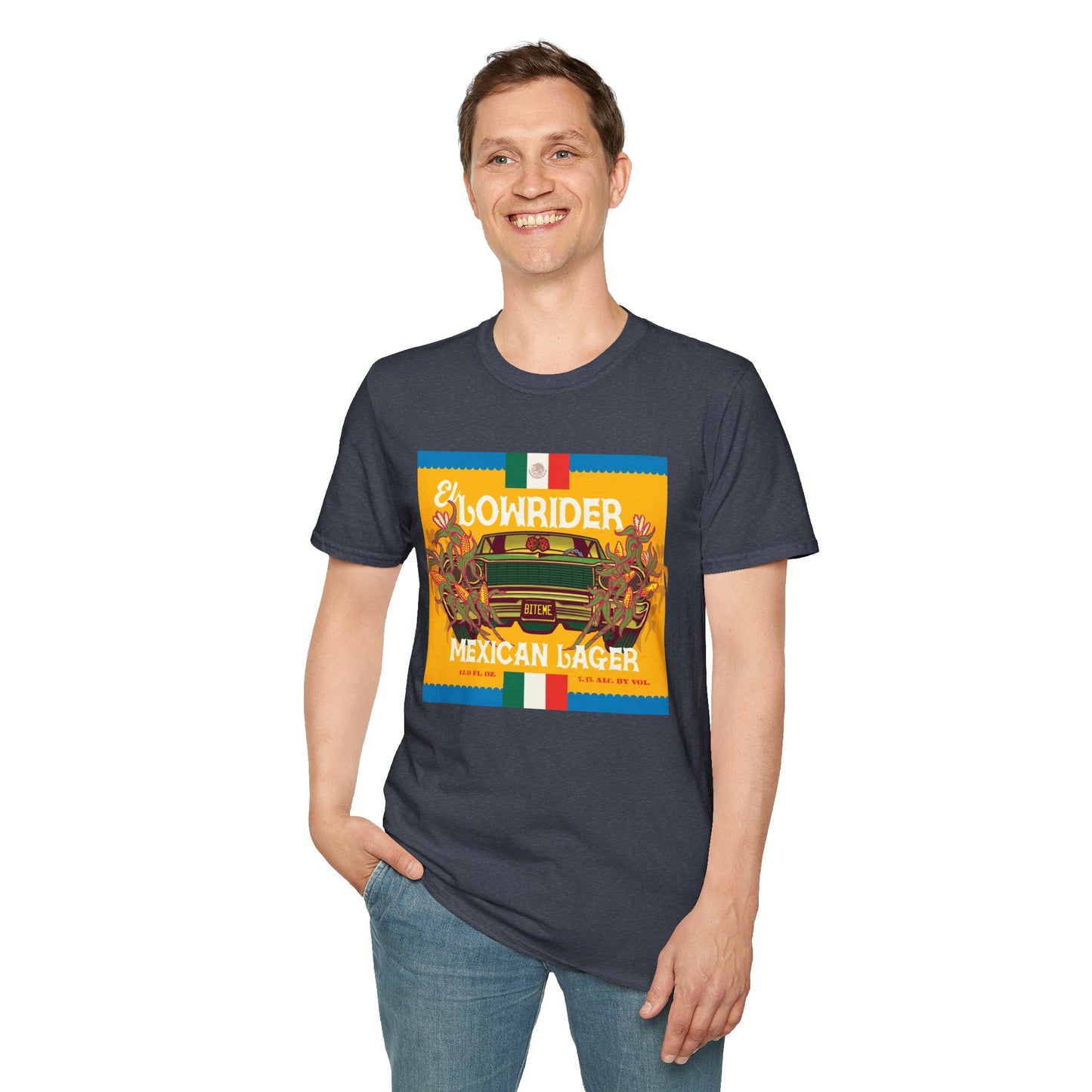 TRiNiTY Lowrider Mexican Lager - Unisex Softstyle T-Shirt