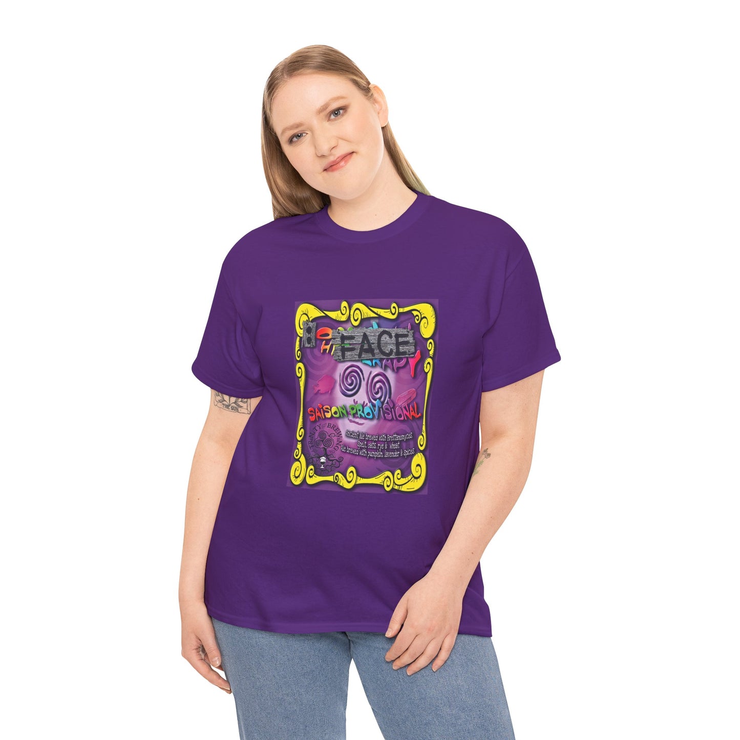 TRiNiTY Oh Face! - Unisex Heavy Cotton Tee
