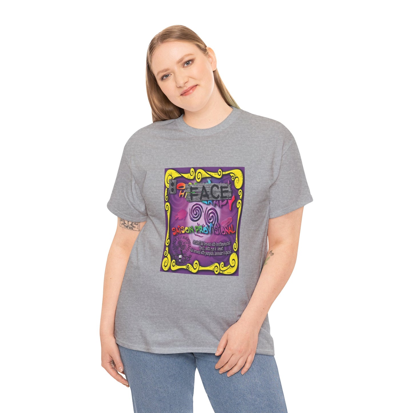 TRiNiTY Oh Face! - Unisex Heavy Cotton Tee