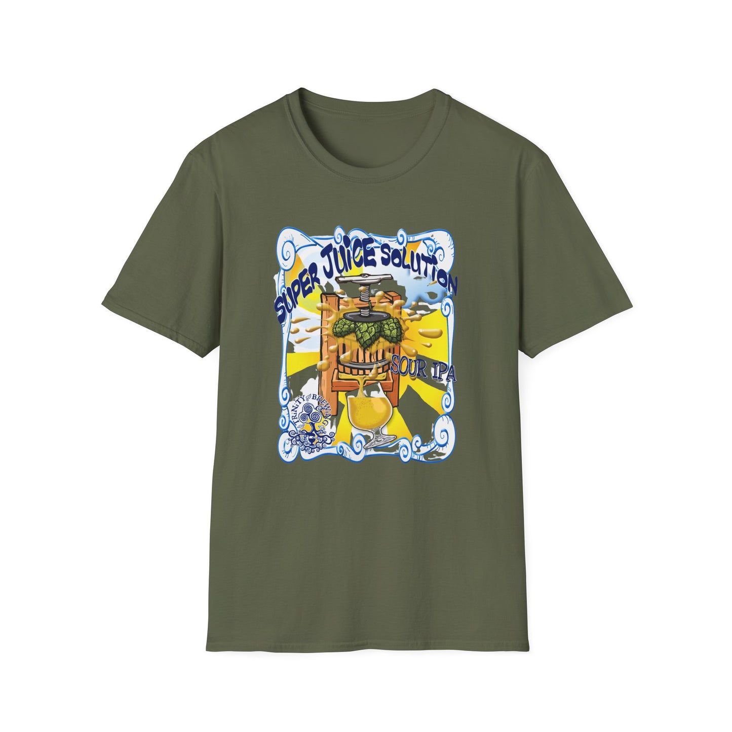 TRiNiTY Super Juice IPA - Unisex Softstyle T-Shirt