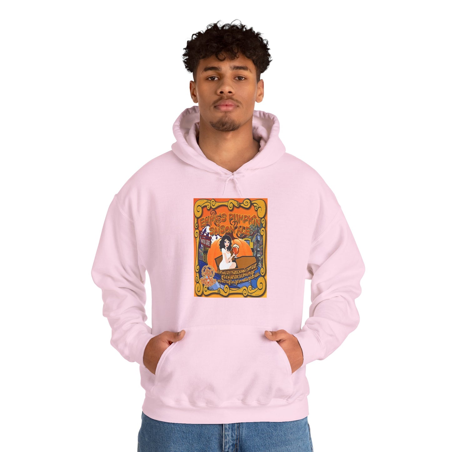 TRiNiTY Emma's Coffin Pumpkin Ale - Unisex Heavy Blend™ Hooded Sweatshirt