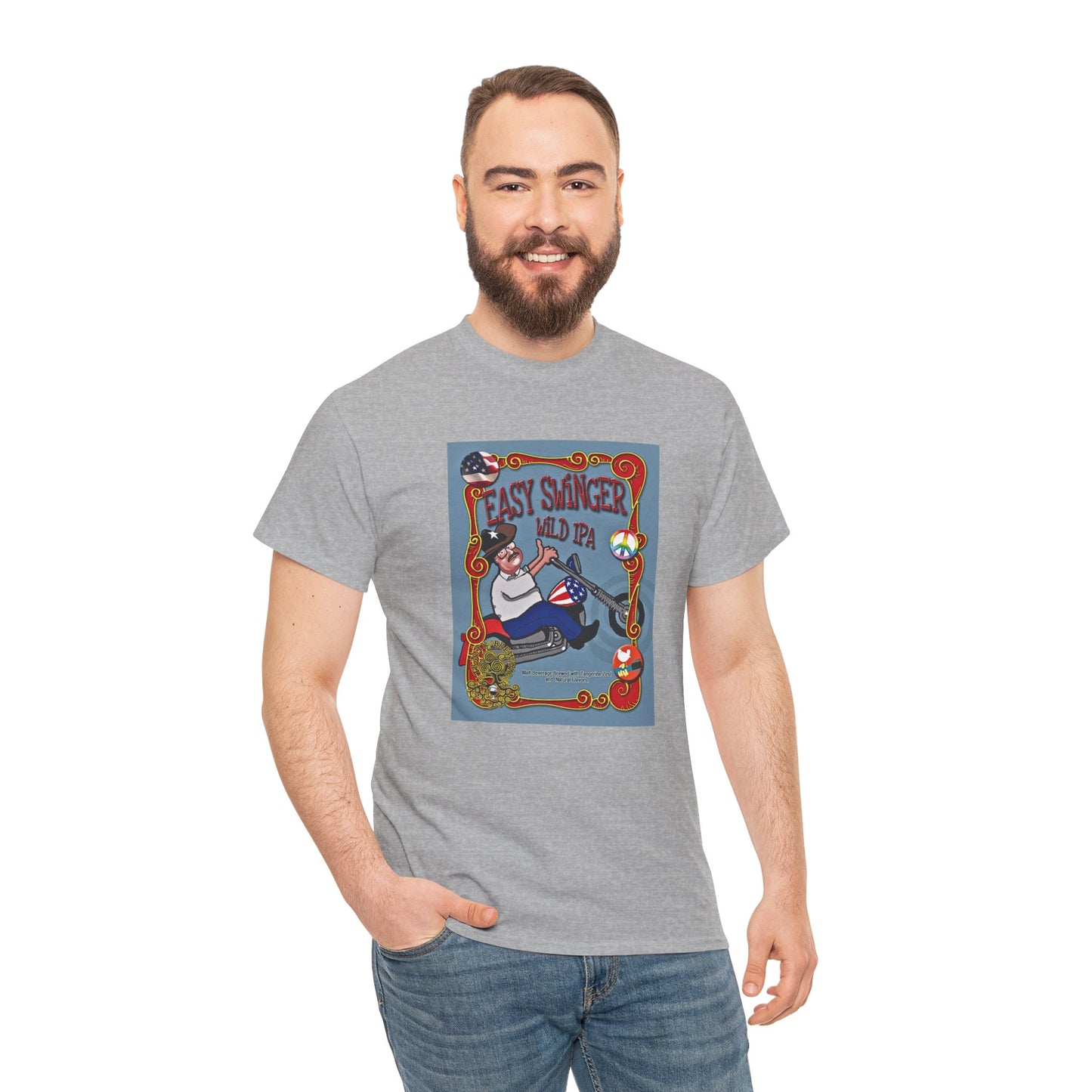 TRiNiTY Easy Swinger - Unisex Heavy Cotton Tee