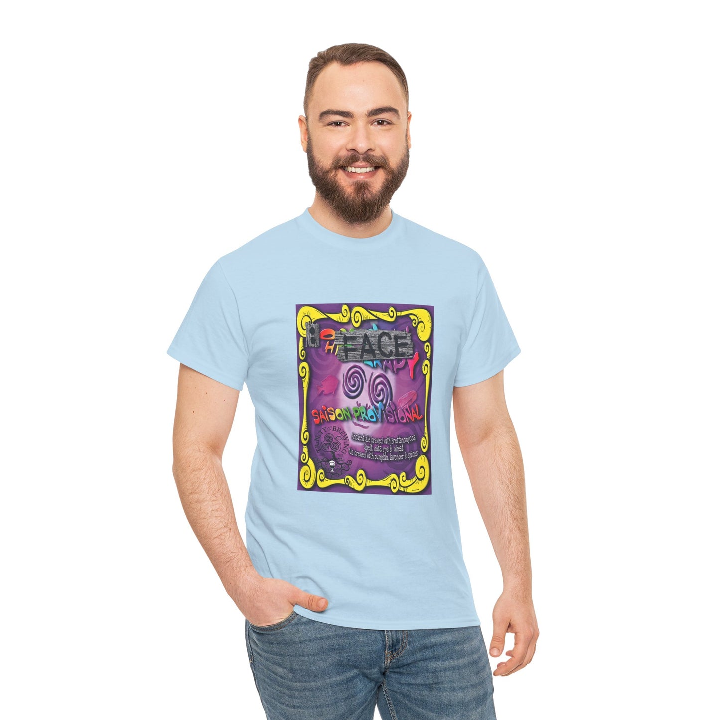 TRiNiTY Oh Face! - Unisex Heavy Cotton Tee