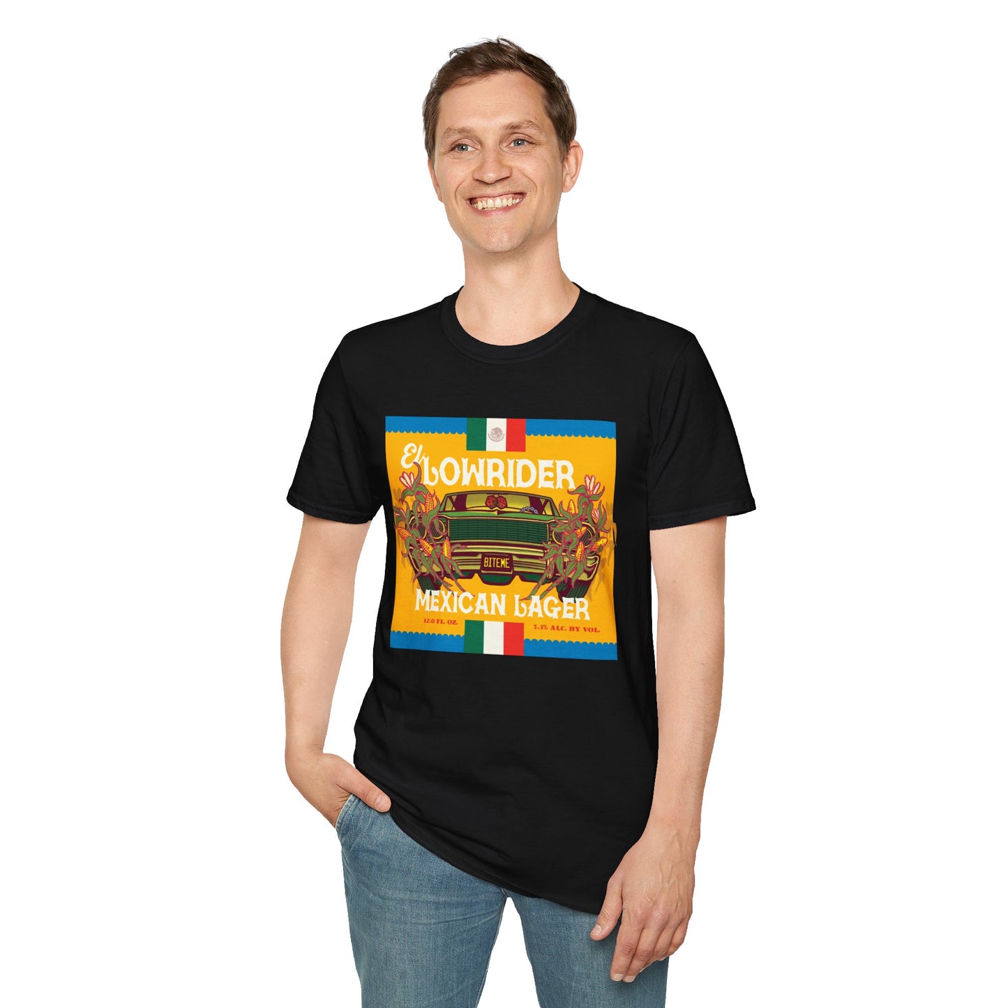 TRiNiTY Lowrider Mexican Lager - Unisex Softstyle T-Shirt