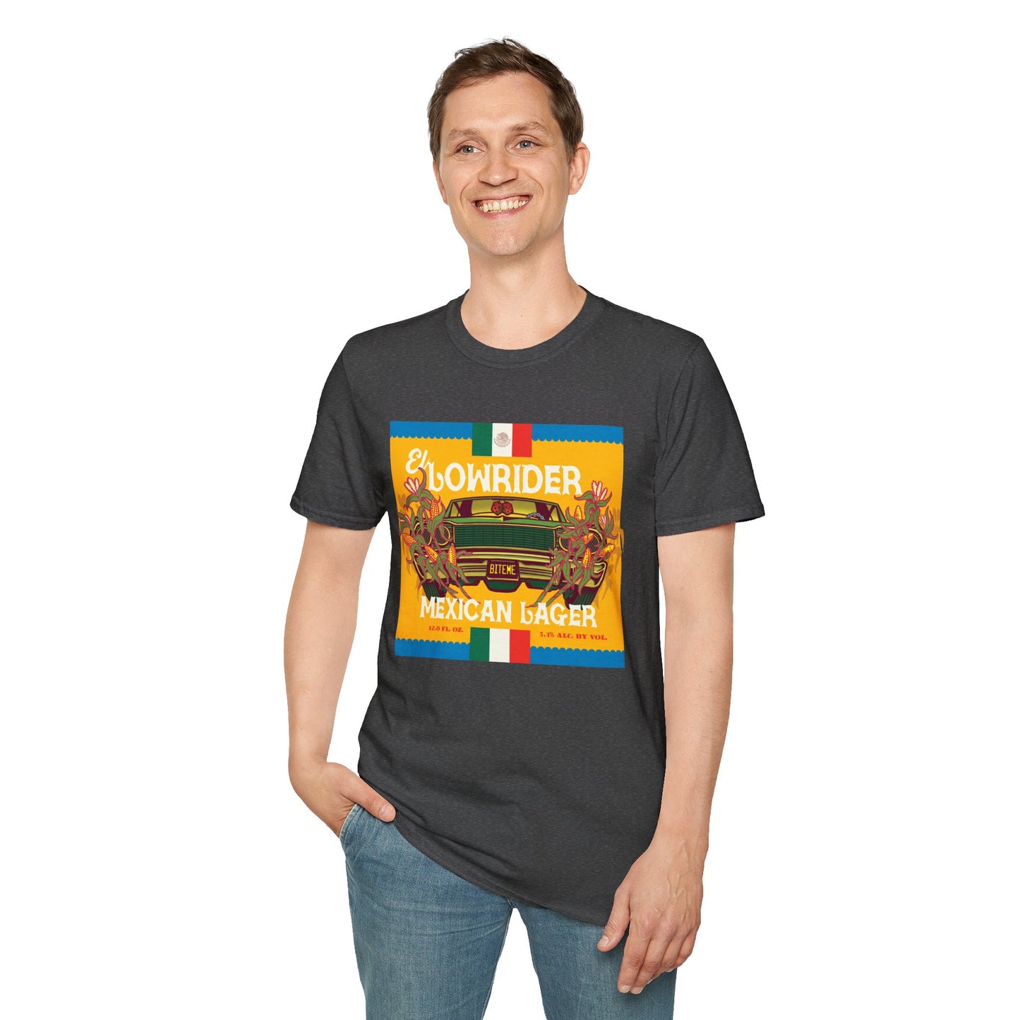 TRiNiTY Lowrider Mexican Lager - Unisex Softstyle T-Shirt