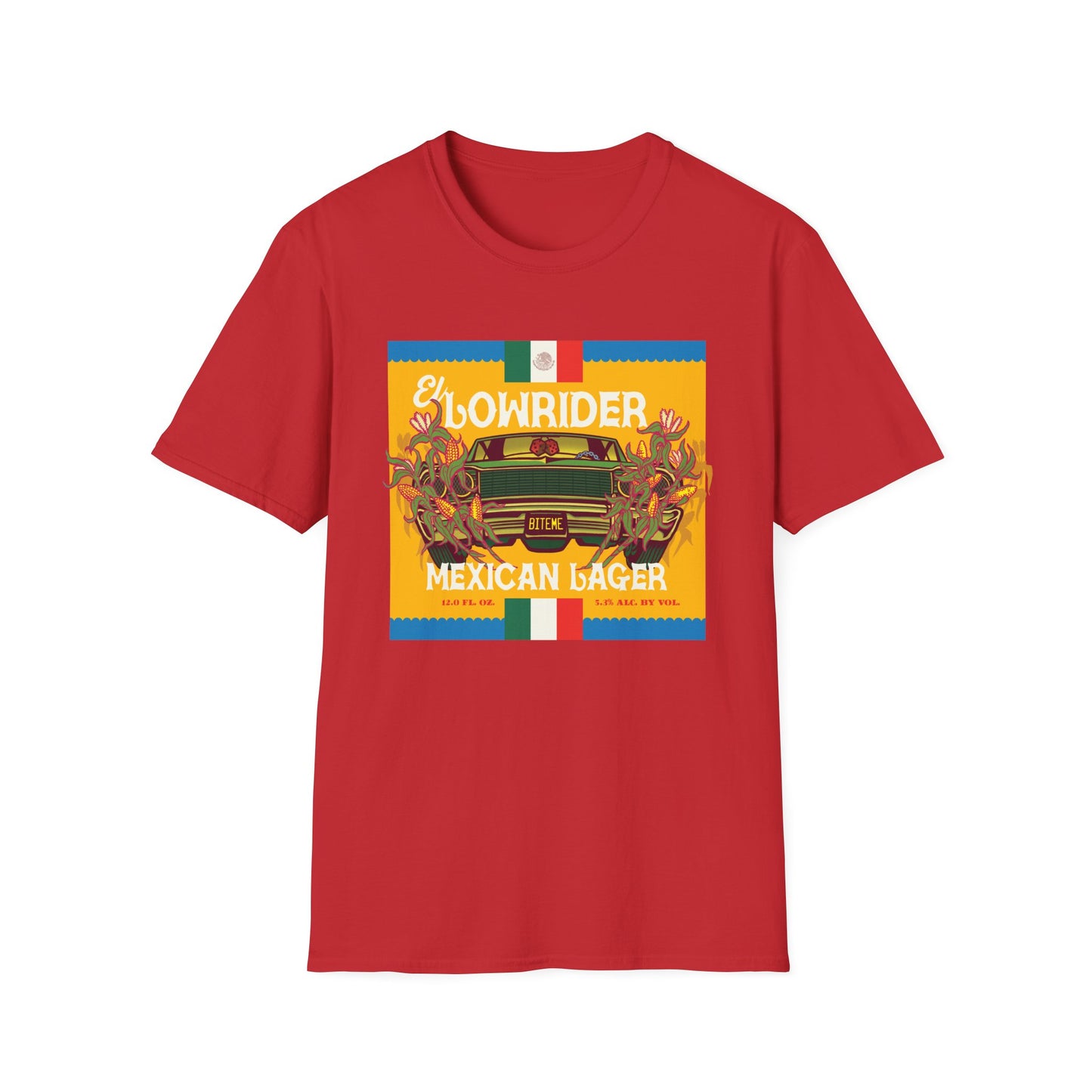 TRiNiTY Lowrider Mexican Lager - Unisex Softstyle T-Shirt