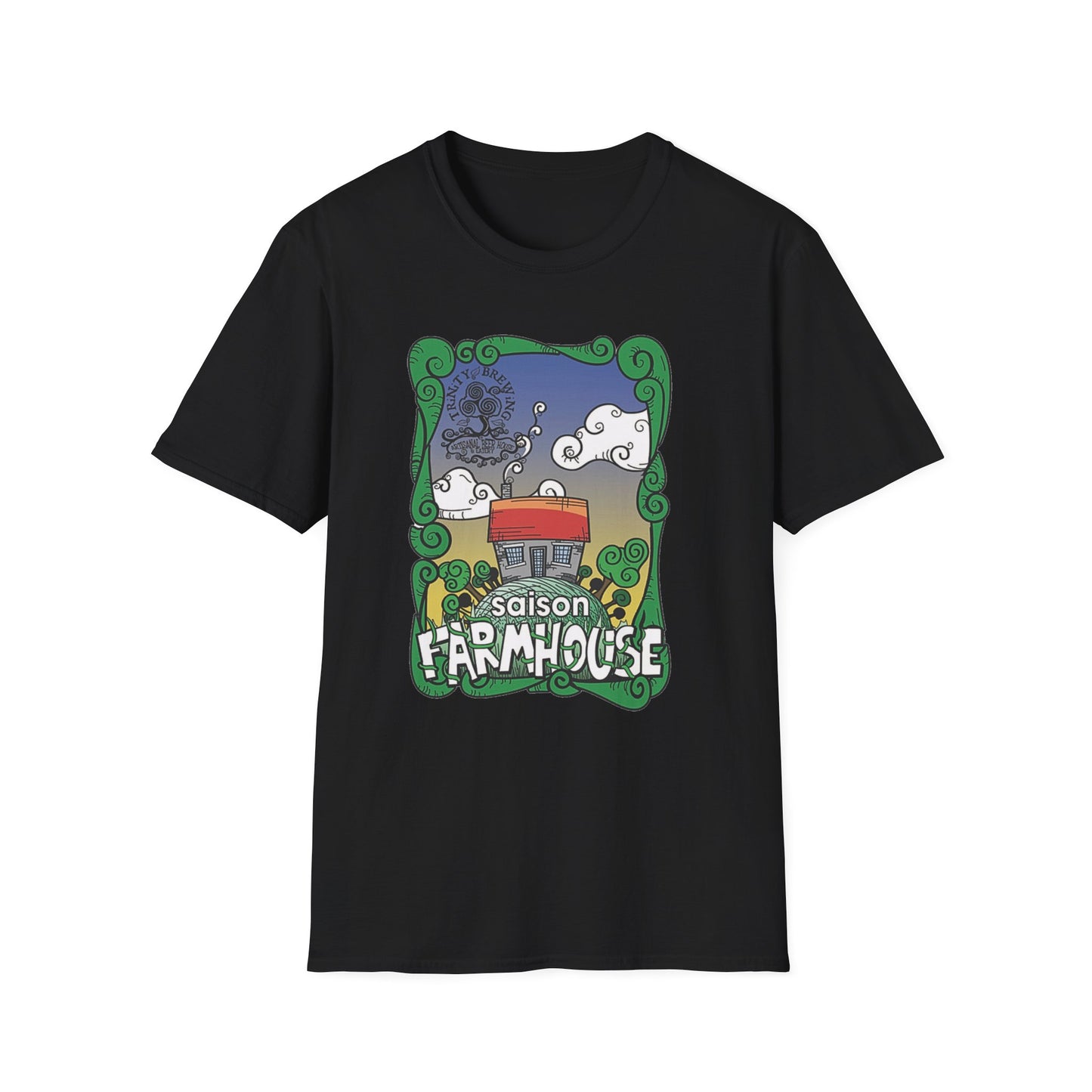 TRiNiTY Farmhouse Saison (Darker Colors) - Unisex Softstyle T-Shirt