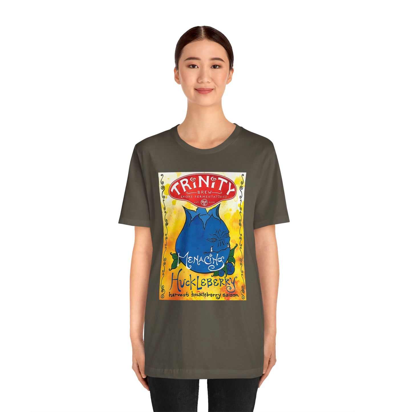 Menacing Huckleberry Short Sleeve Tee