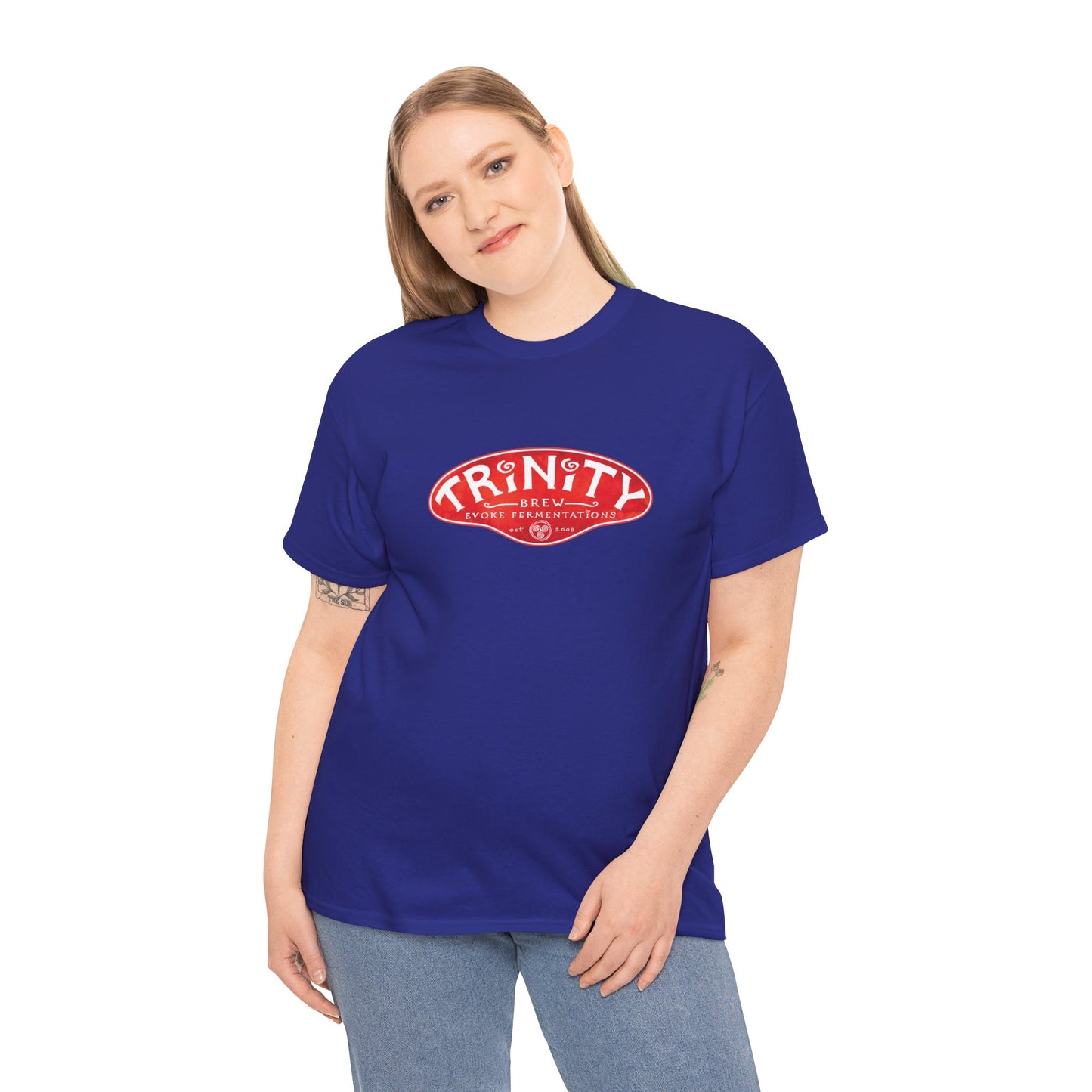 Classic TRiNiTY Logo T-Shirt - Unisex Heavy Cotton Tee