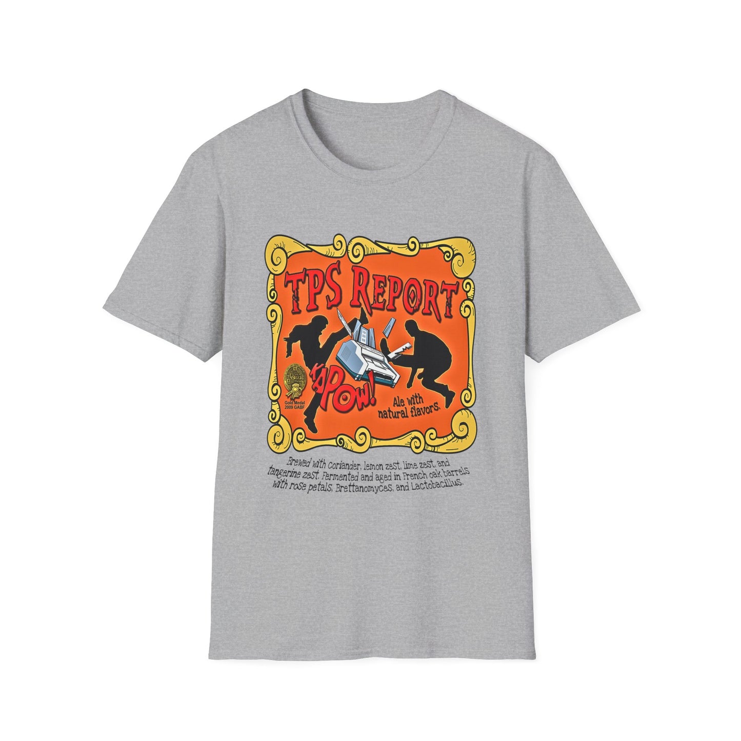TRiNiTY TPS Report (Lighter Colors) - Unisex Softstyle T-Shirt