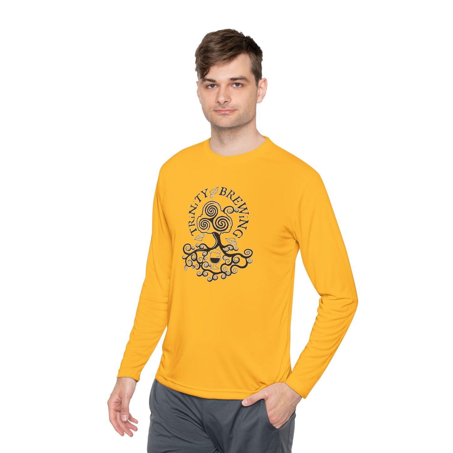 Trinity Brewing Tree Logo Unisex Lightweight Long Sleeve Tee