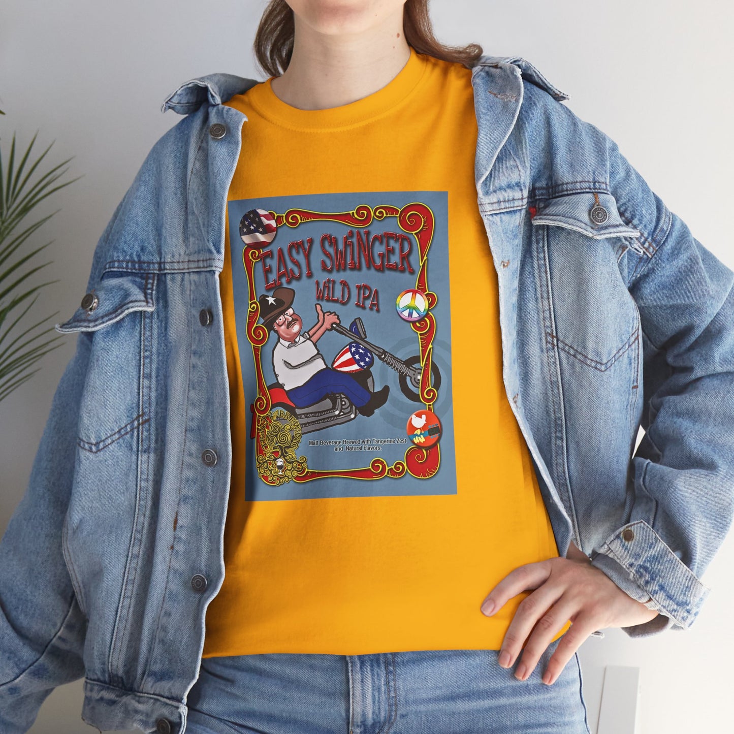 TRiNiTY Easy Swinger - Unisex Heavy Cotton Tee