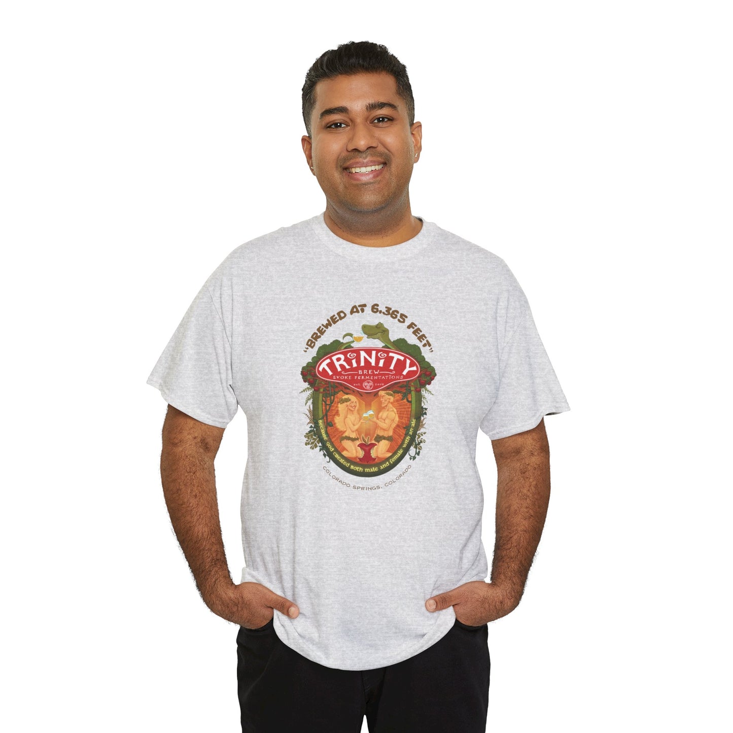TRiNiTY Adam & Eve Ale (Lighter Colors) - Unisex Heavy Cotton Tee