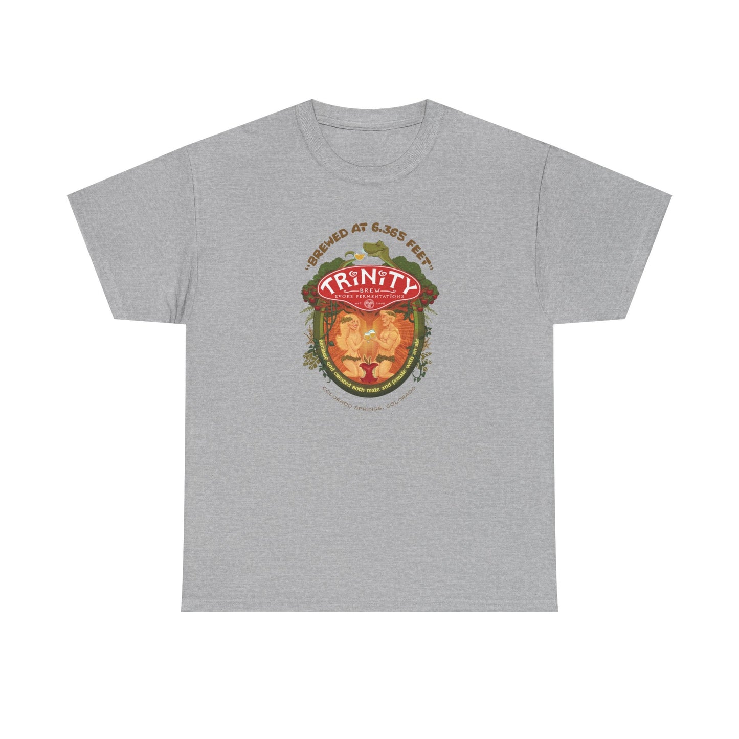 TRiNiTY Adam & Eve Ale (Lighter Colors) - Unisex Heavy Cotton Tee