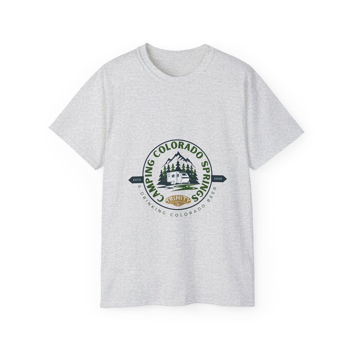 Camping in Colorado T-Shirt Unisex Ultra Cotton Tee