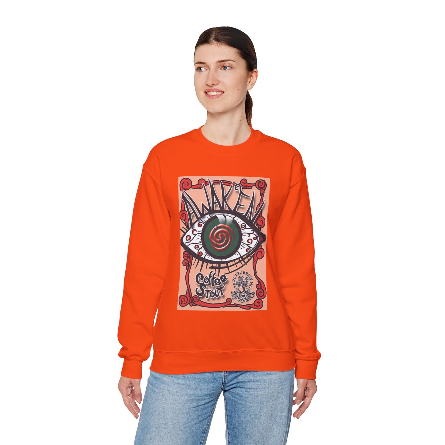Awaken Coffee Stout TRiNiTY Crewneck Sweatshirt