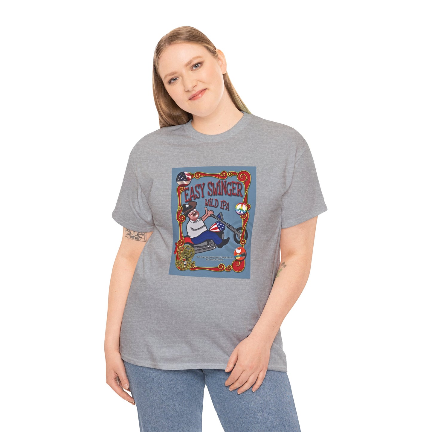 TRiNiTY Easy Swinger - Unisex Heavy Cotton Tee