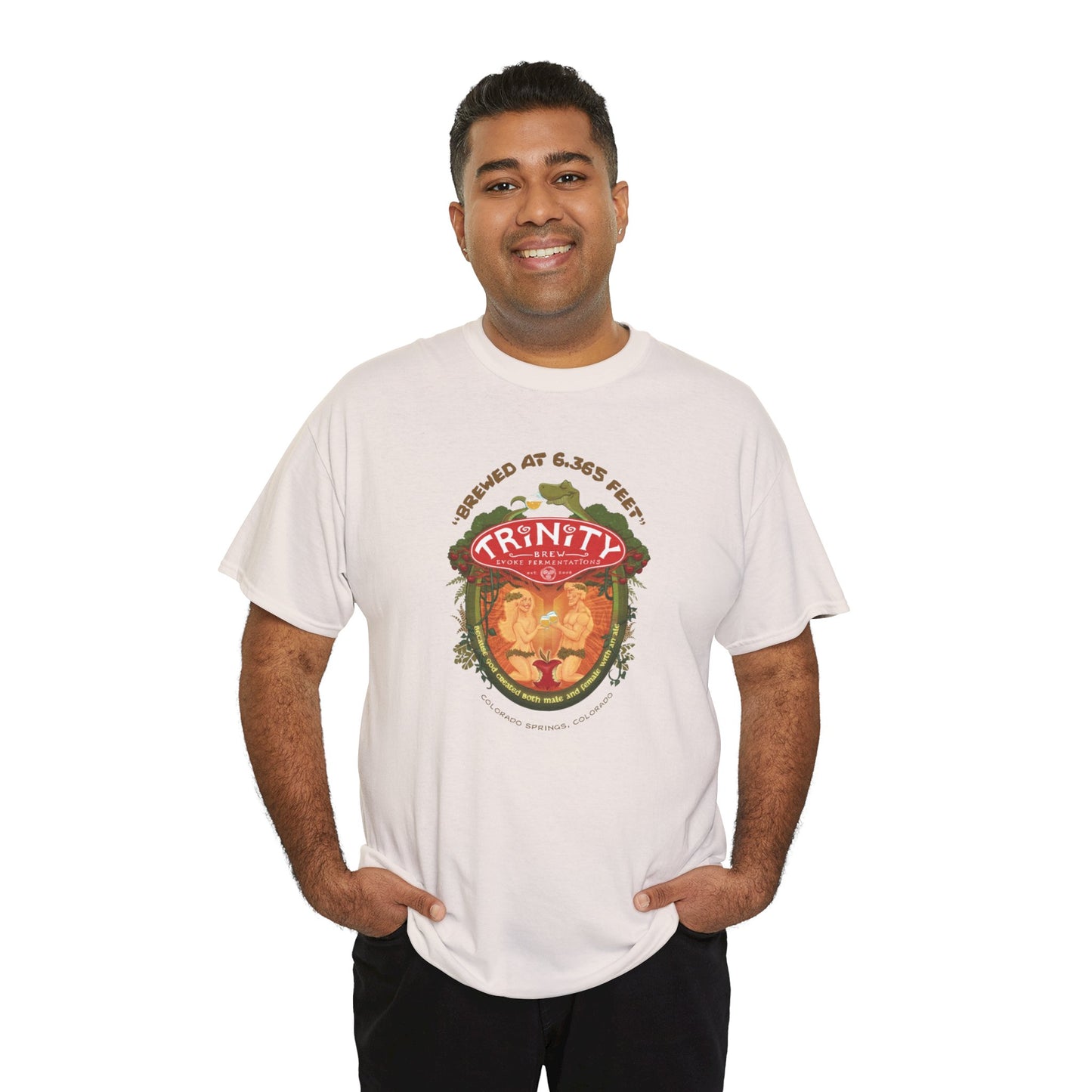 TRiNiTY Adam & Eve Ale (Lighter Colors) - Unisex Heavy Cotton Tee