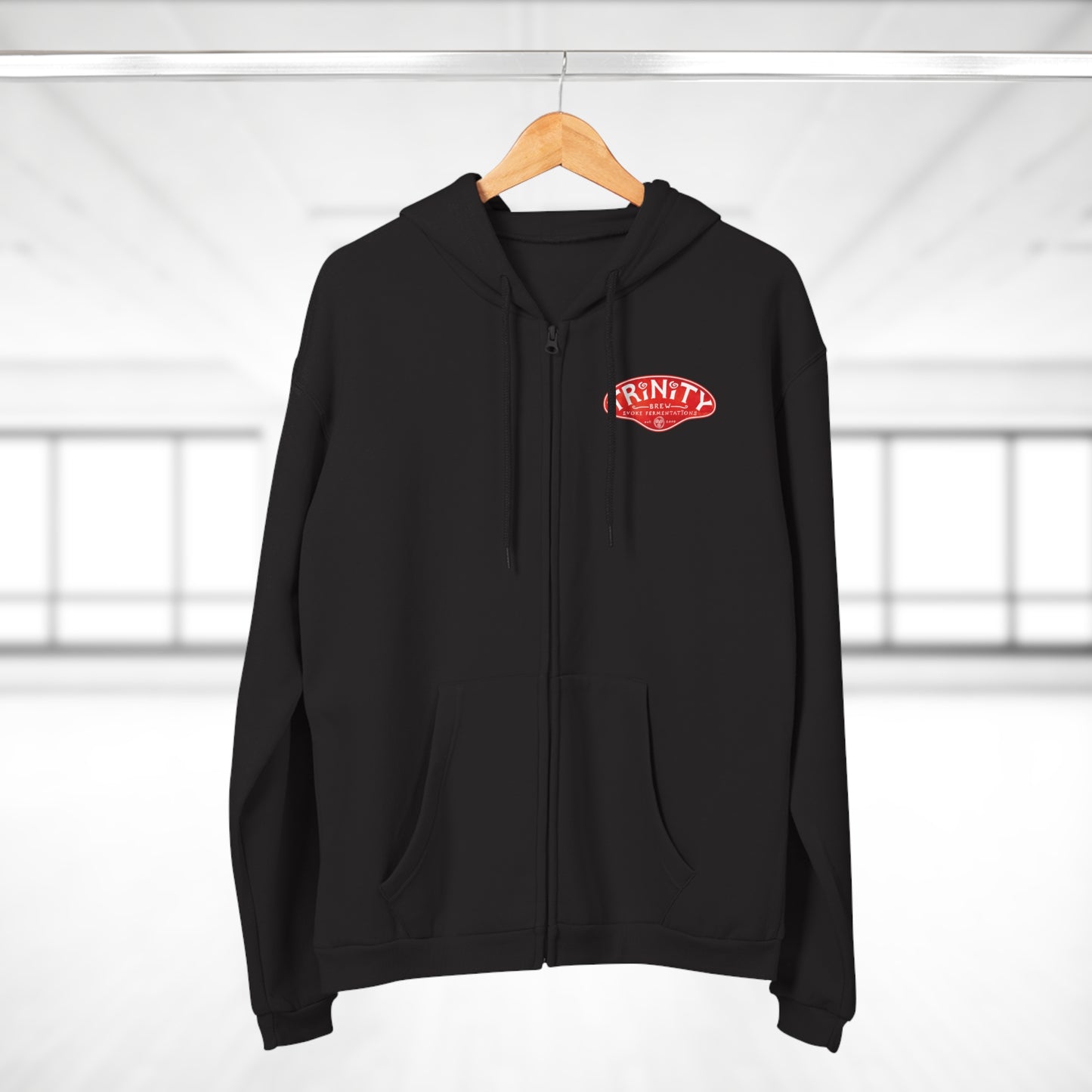 TRiNiTY Funky Reggae Beer - Unisex Hooded Zip Sweatshirt