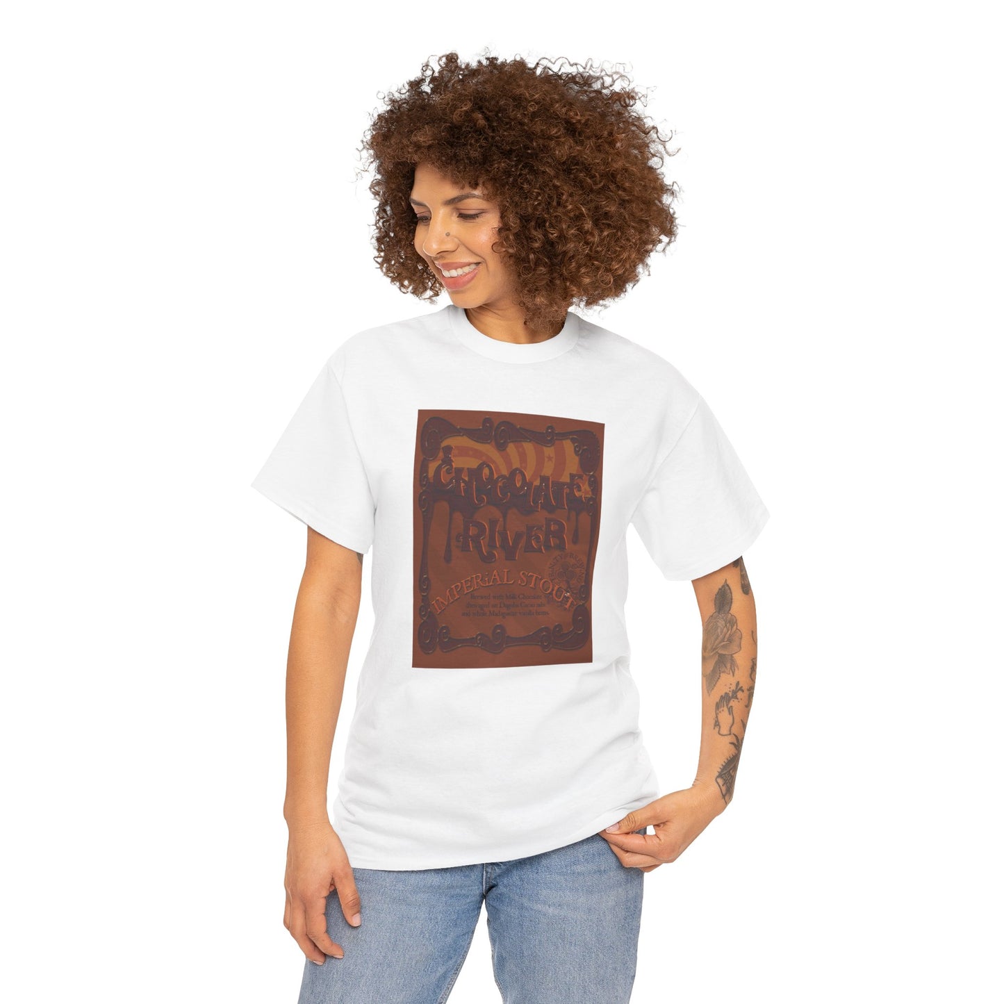 TRiNiTY Chocolate River - Unisex Heavy Cotton Tee
