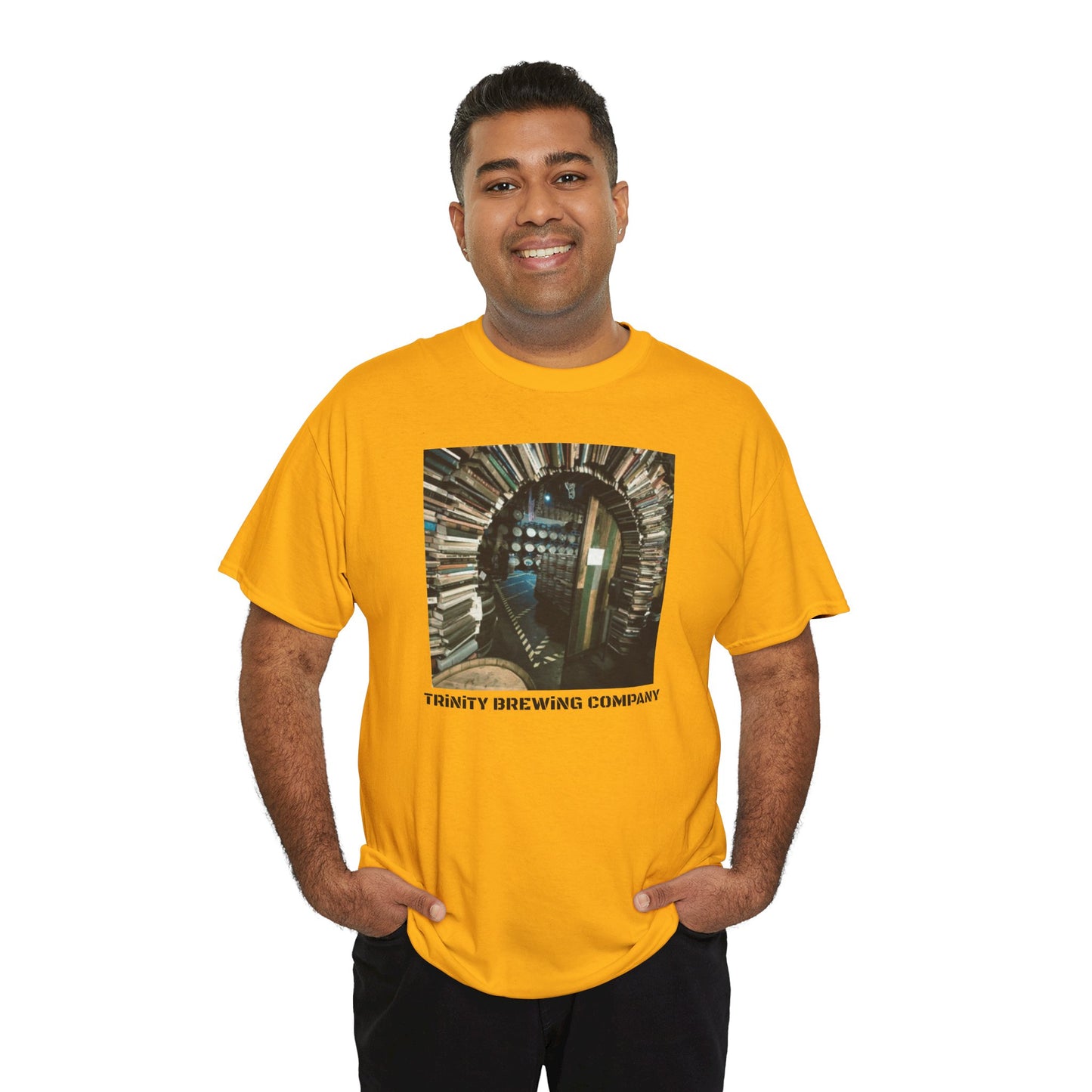 TRiNiTY Book Arch - Unisex Heavy Cotton Tee