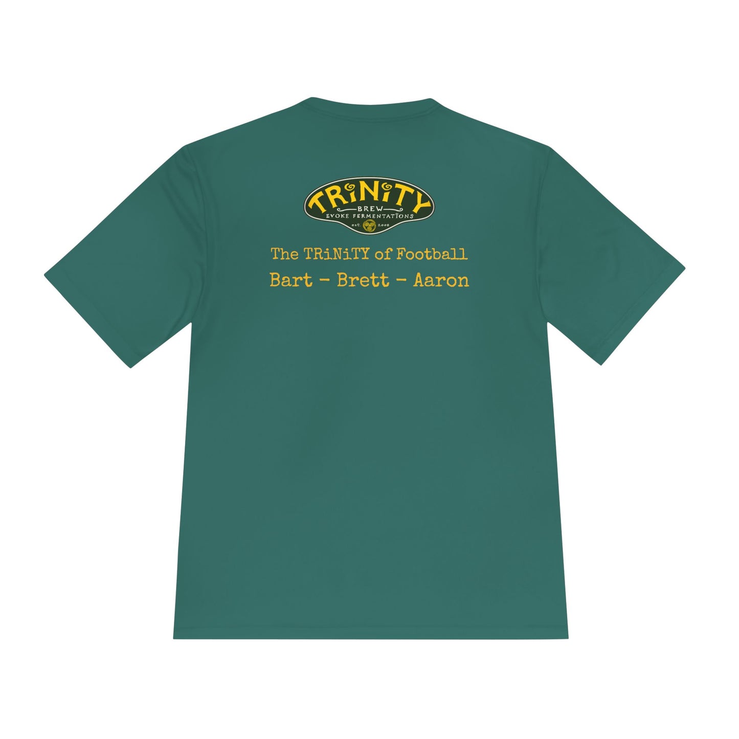 TRiNiTY of Football! Green Bay Packers Unisex Moisture Wicking Tee