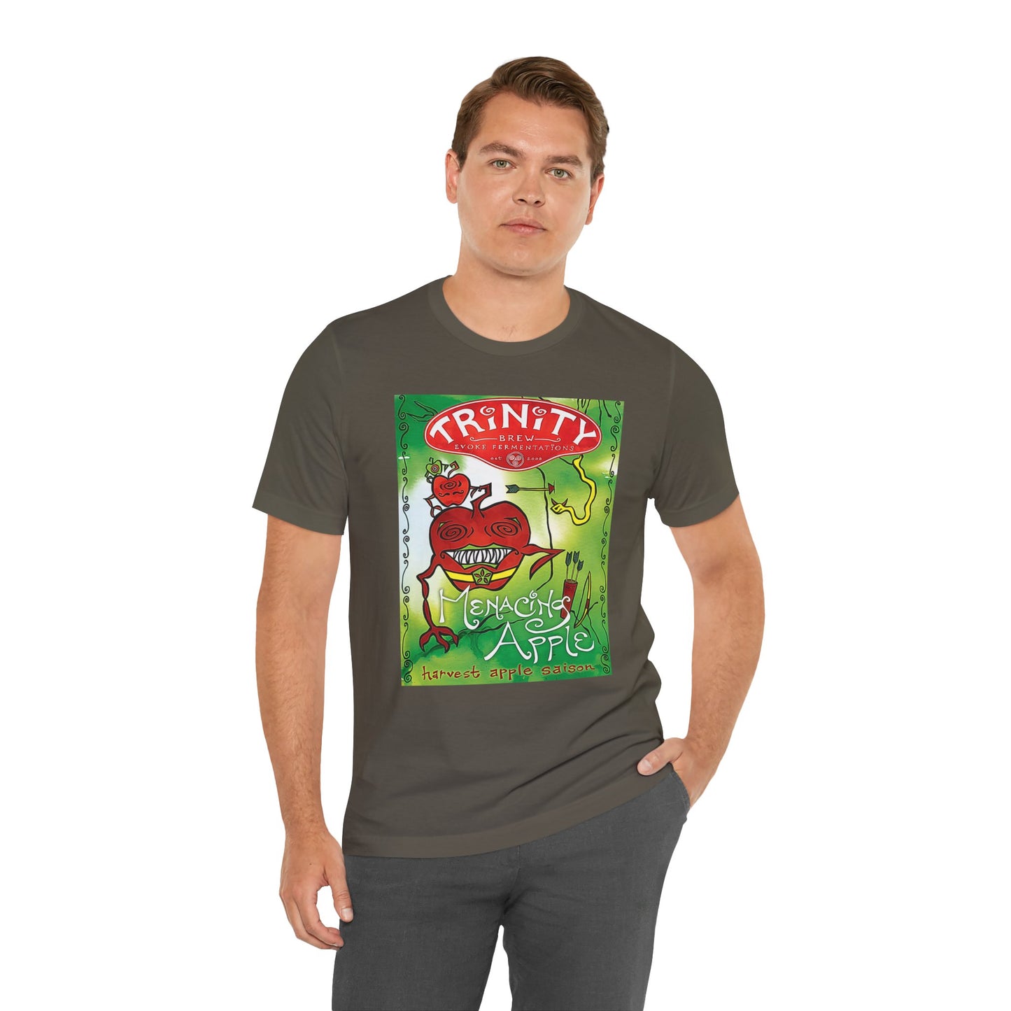 Menacing Apple Short Sleeve Tee