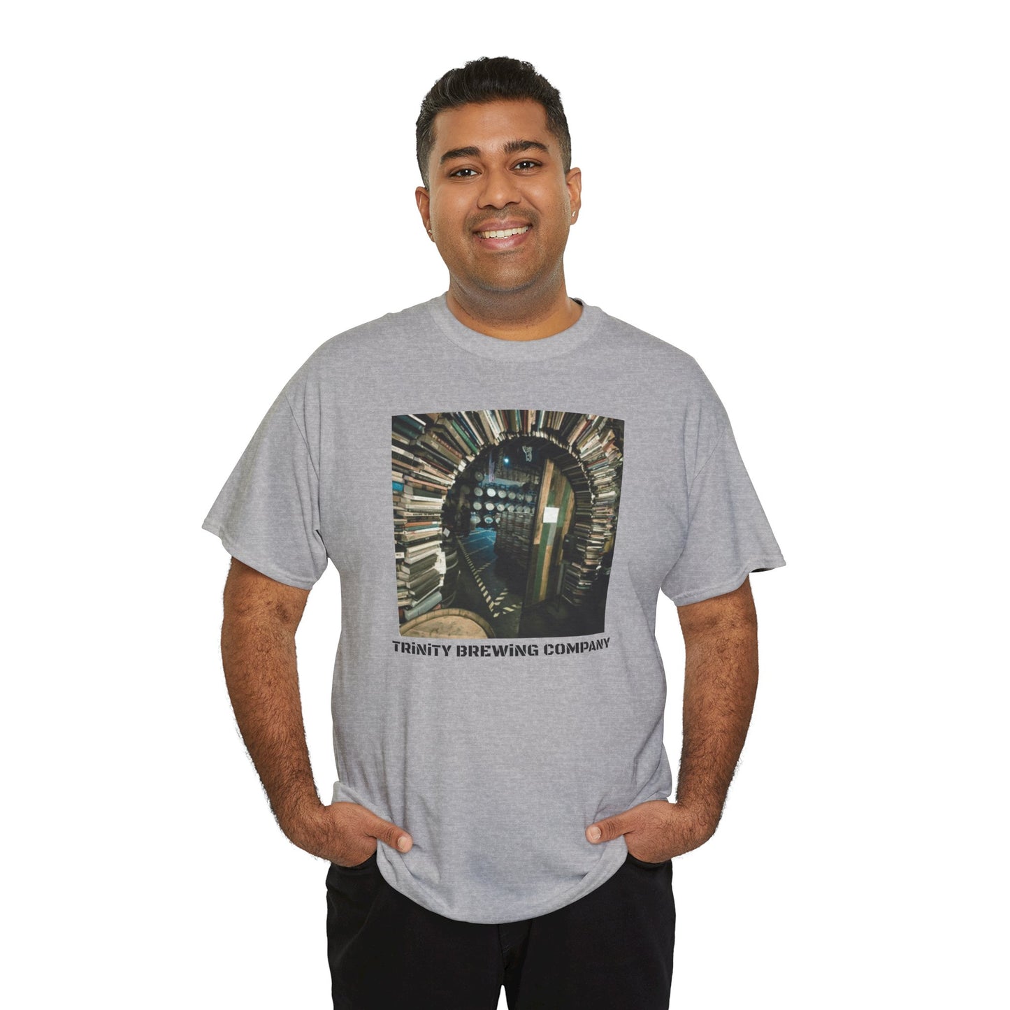 TRiNiTY Book Arch - Unisex Heavy Cotton Tee