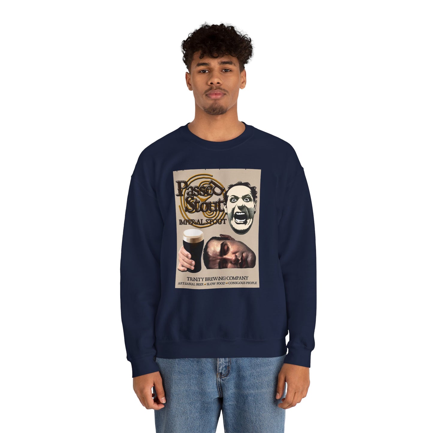 TRiNiTY Passed Stout Imperial Stout - Unisex Heavy Blend™ Crewneck Sweatshirt