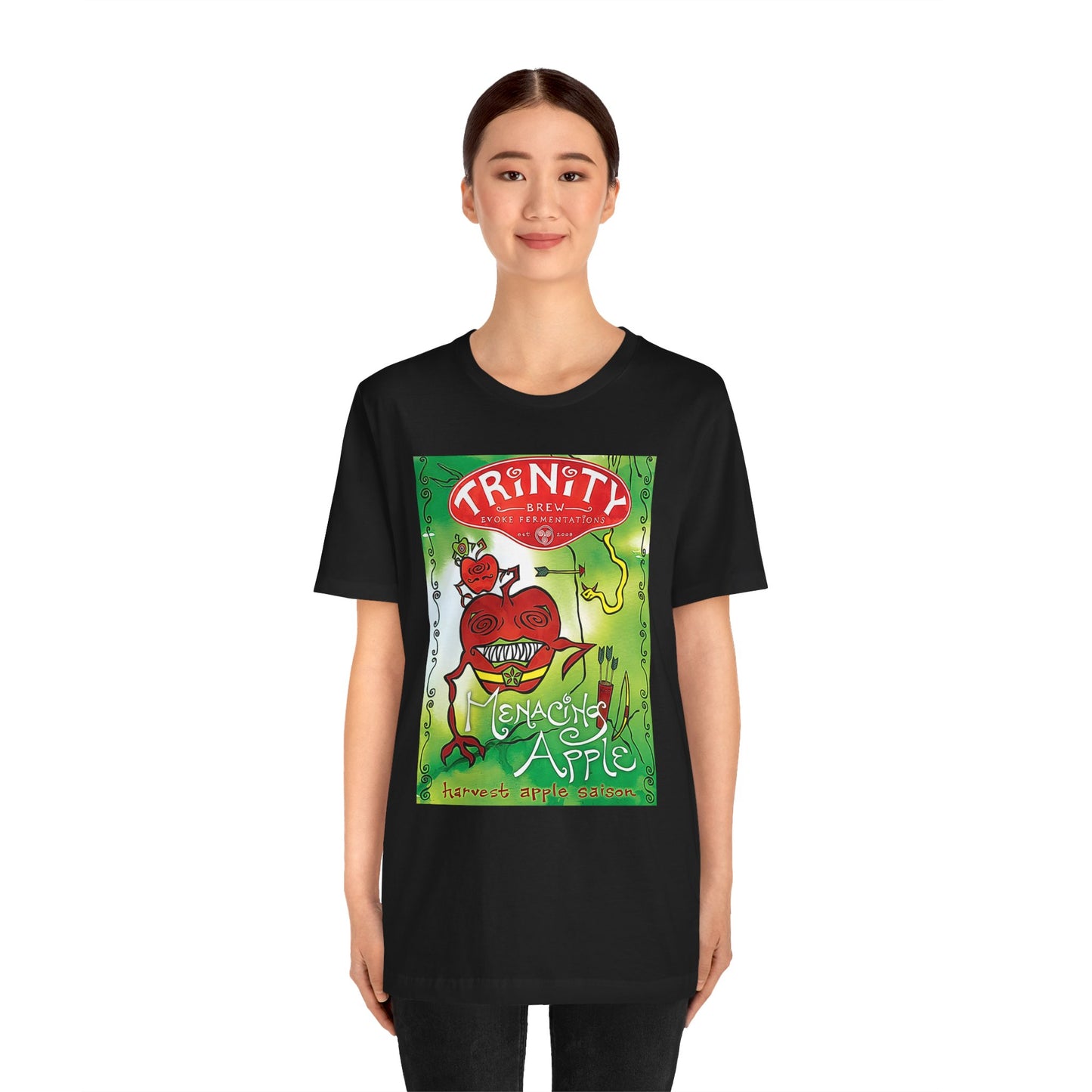 Menacing Apple Short Sleeve Tee