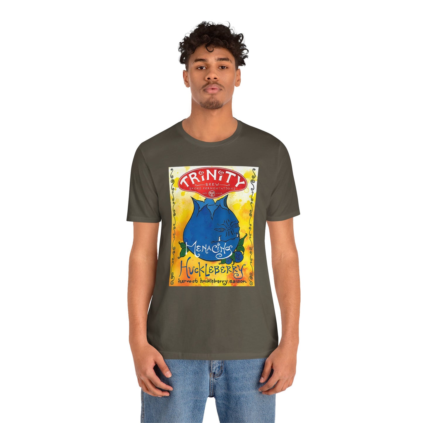 Menacing Huckleberry Short Sleeve Tee