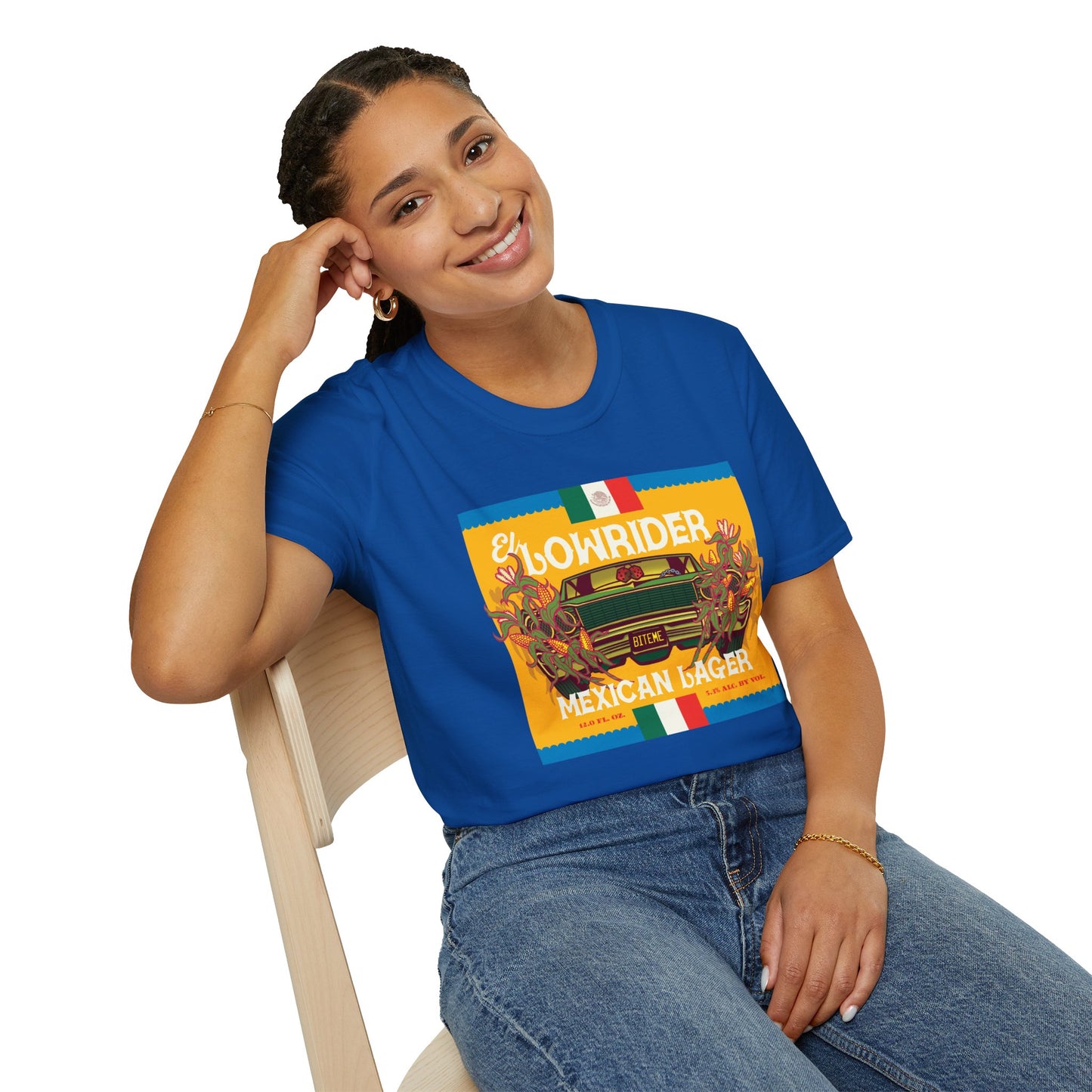 TRiNiTY Lowrider Mexican Lager - Unisex Softstyle T-Shirt