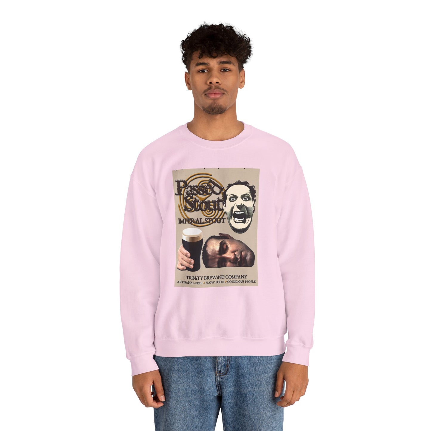 TRiNiTY Passed Stout Imperial Stout - Unisex Heavy Blend™ Crewneck Sweatshirt