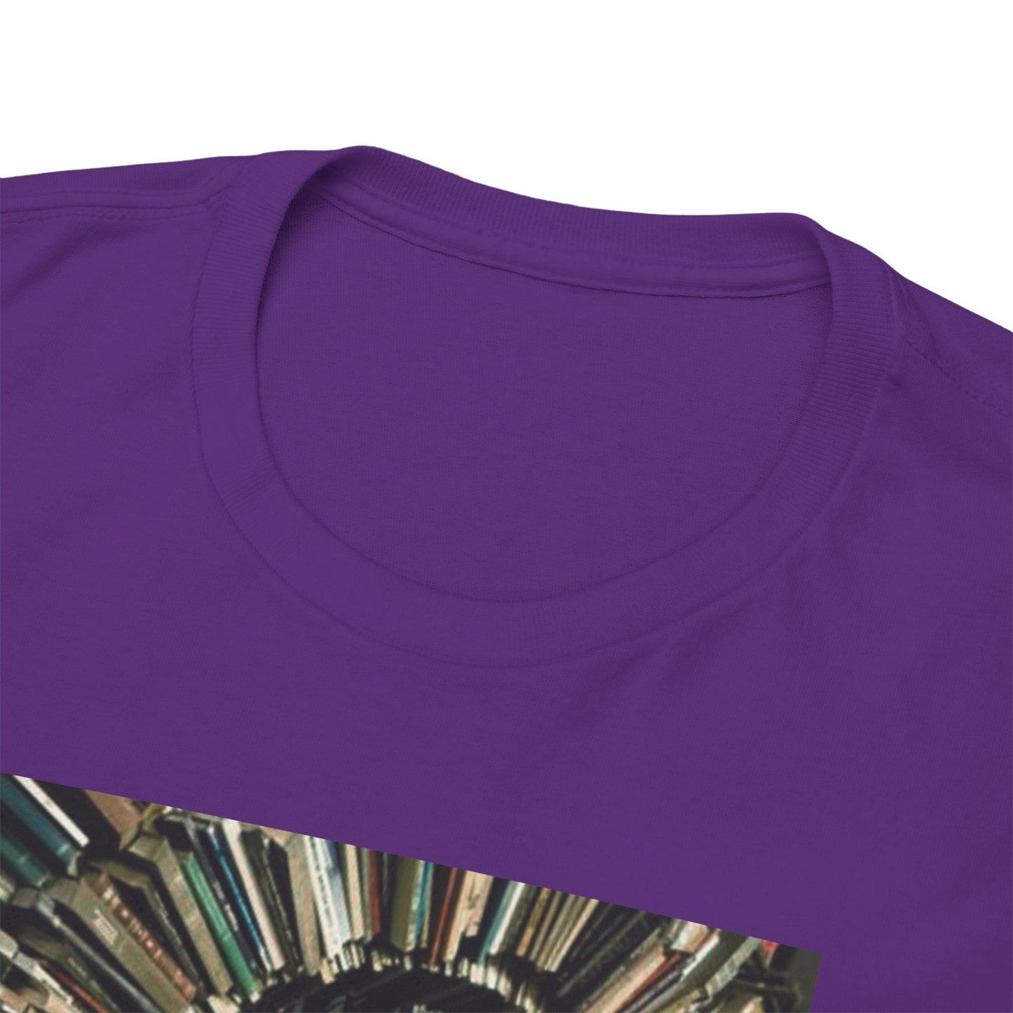 TRiNiTY Book Arch (Red Logo on Back) - Unisex Heavy Cotton Tee