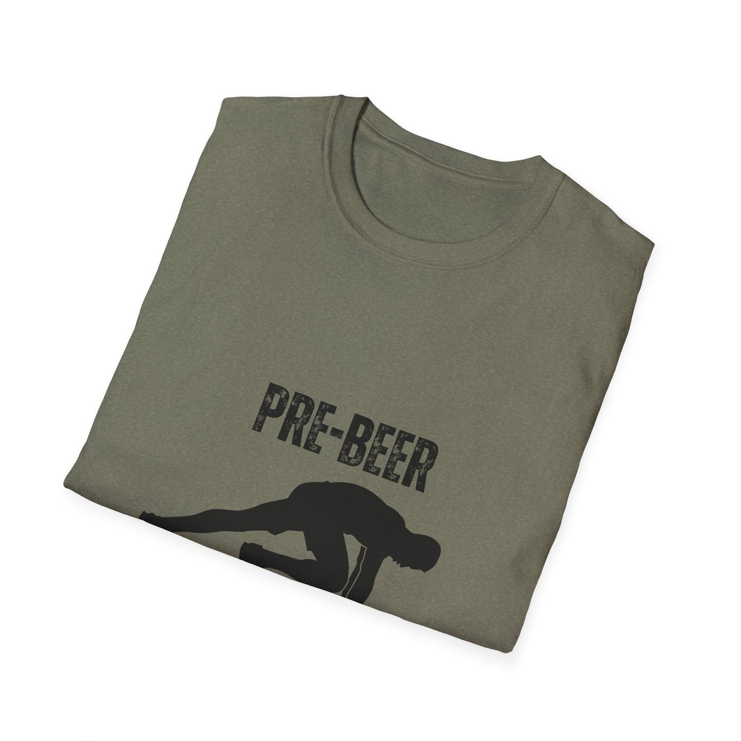 Pre-Beer Workout T-Shirt, Fun Fitness Tee, Unisex Athletic Shirt, Workout Clothing, Beer Lover's Gift, Gym Apparel