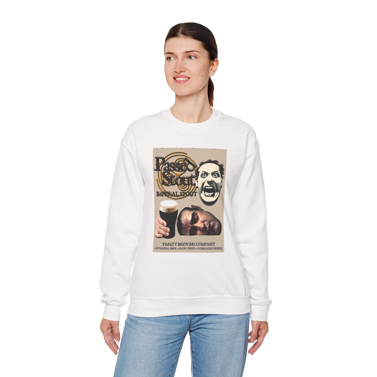 TRiNiTY Passed Stout Imperial Stout - Unisex Heavy Blend™ Crewneck Sweatshirt