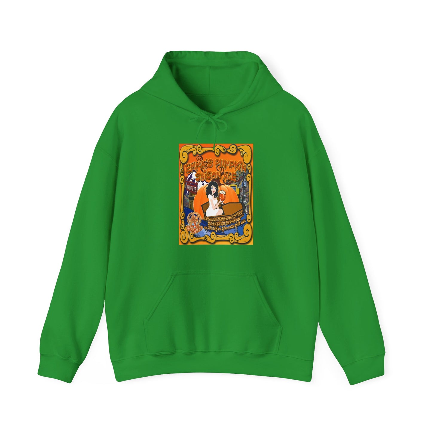 TRiNiTY Emma's Coffin Pumpkin Ale - Unisex Heavy Blend™ Hooded Sweatshirt