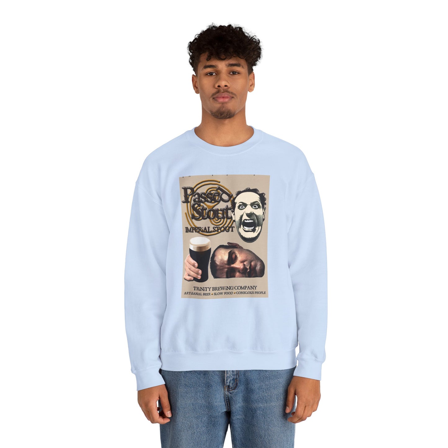 TRiNiTY Passed Stout Imperial Stout - Unisex Heavy Blend™ Crewneck Sweatshirt
