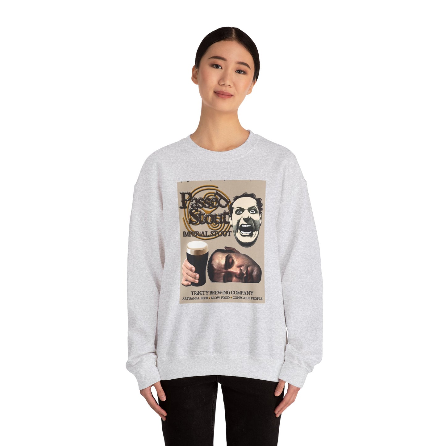 TRiNiTY Passed Stout Imperial Stout - Unisex Heavy Blend™ Crewneck Sweatshirt