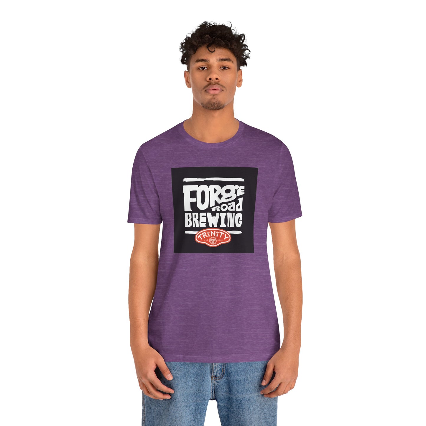 T2 Forge Road Brewery - Unisex Jersey Short Sleeve Tee