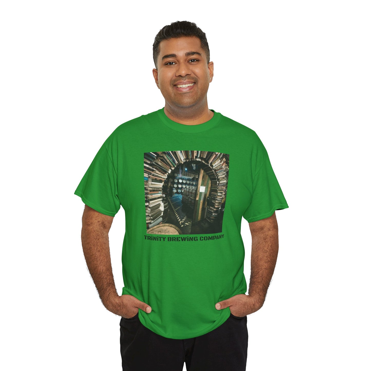 TRiNiTY Book Arch - Unisex Heavy Cotton Tee